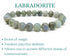 Labradorite Beaded Crystal Bracelet